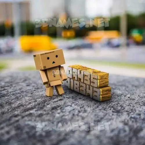 07435 918343 in Hello Danbo style - 3D name wallpaper 07435 918343 in Hello Danbo style - 3D name wallpaper