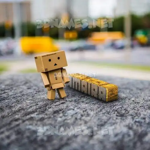 amaira in Hello Danbo style - 3D name wallpaper amaira in Hello Danbo style - 3D name wallpaper