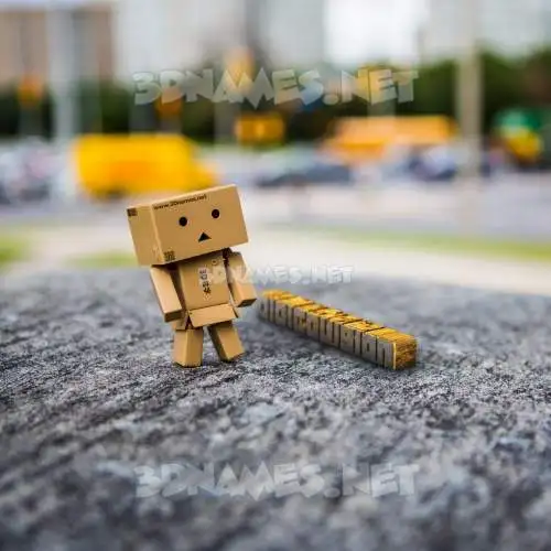 digicgvision in Hello Danbo style - 3D name wallpaper digicgvision in Hello Danbo style - 3D name wallpaper