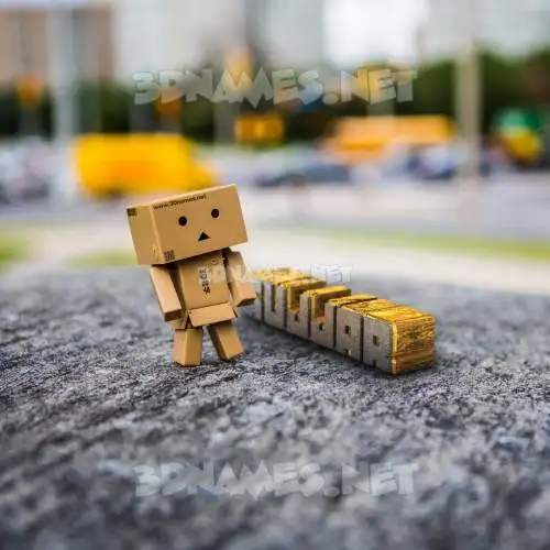 gujjar in Hello Danbo style - 3D name wallpaper gujjar in Hello Danbo style - 3D name wallpaper