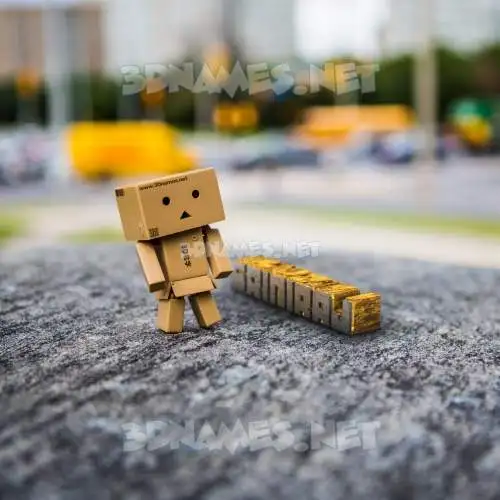 sriniraj in Hello Danbo style - 3D name wallpaper sriniraj in Hello Danbo style - 3D name wallpaper