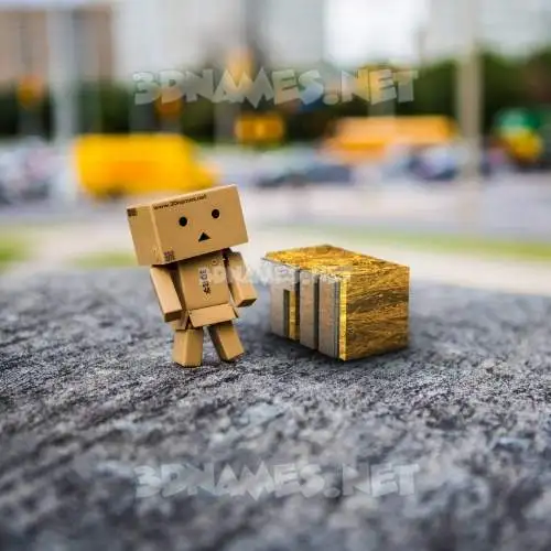 tii in Hello Danbo style - 3D name wallpaper tii in Hello Danbo style - 3D name wallpaper