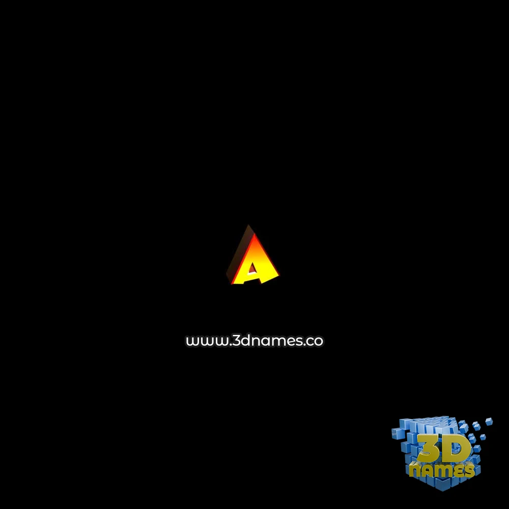 aabroo in Black Background style - 3D name wallpaper