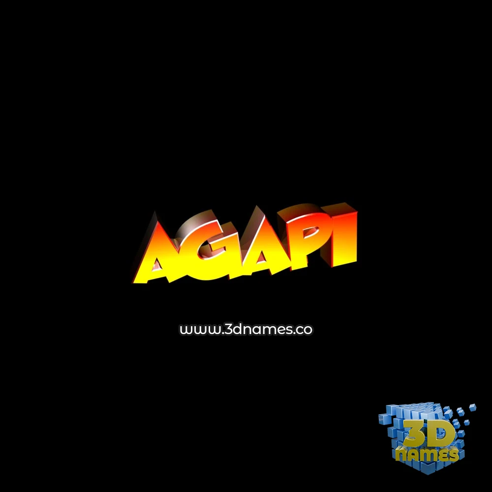 agapi in Black Background style - 3D name wallpaper agapi in Black Background style - 3D name wallpaper