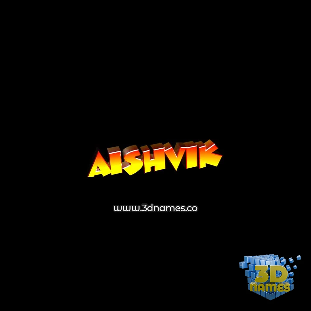 aishvik in Black Background style - 3D name wallpaper aishvik in Black Background style - 3D name wallpaper