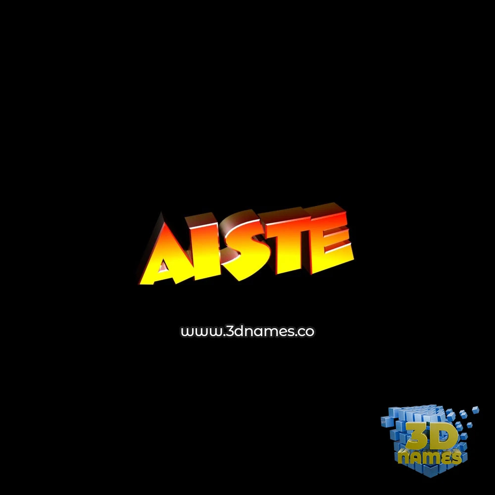 aiste in Black Background style - 3D name wallpaper aiste in Black Background style - 3D name wallpaper
