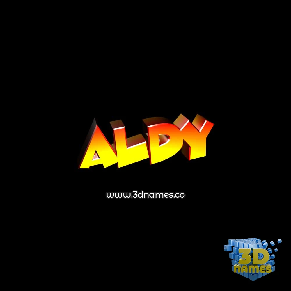 aldy in Black Background style - 3D name wallpaper aldy in Black Background style - 3D name wallpaper