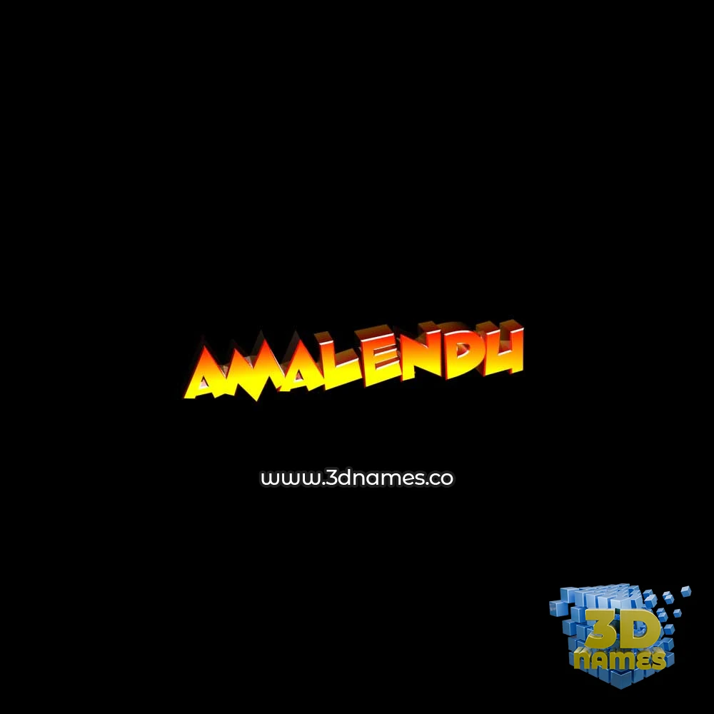 amalendu in Black Background style - 3D name wallpaper amalendu in Black Background style - 3D name wallpaper