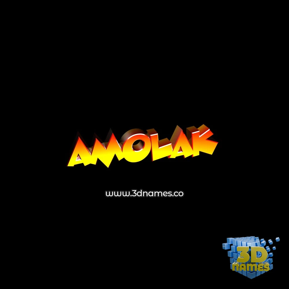 amolak in Black Background style - 3D name wallpaper amolak in Black Background style - 3D name wallpaper