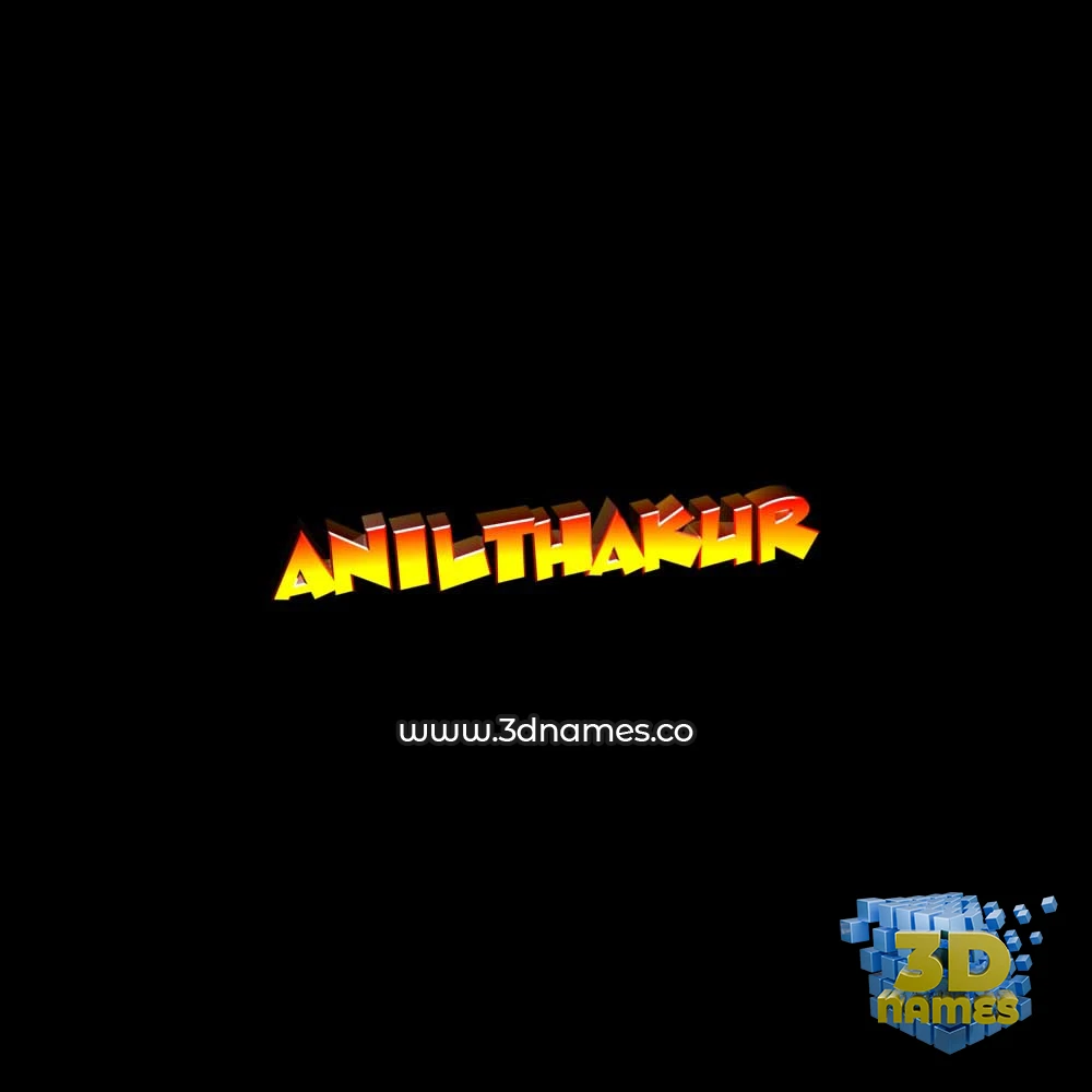 anilthakur in Black Background style - 3D name wallpaper anilthakur in Black Background style - 3D name wallpaper