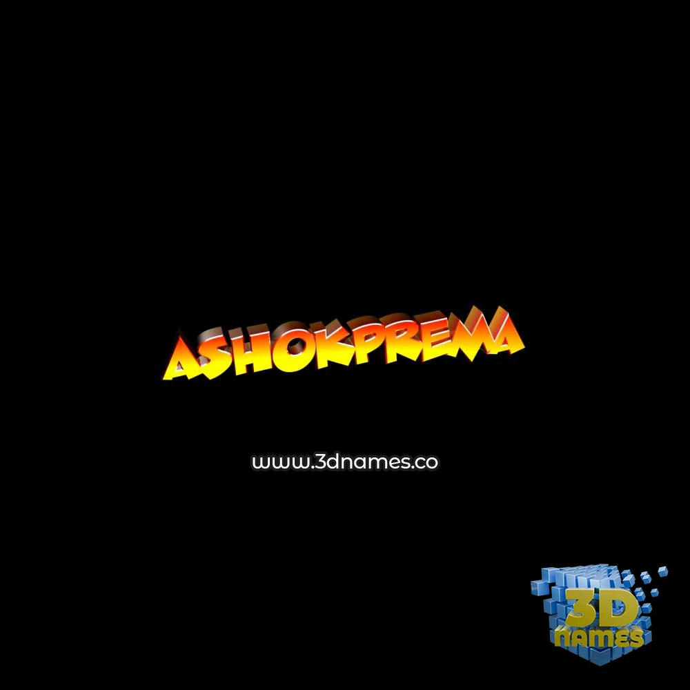 ashokprema in Black Background style - 3D name wallpaper ashokprema in Black Background style - 3D name wallpaper