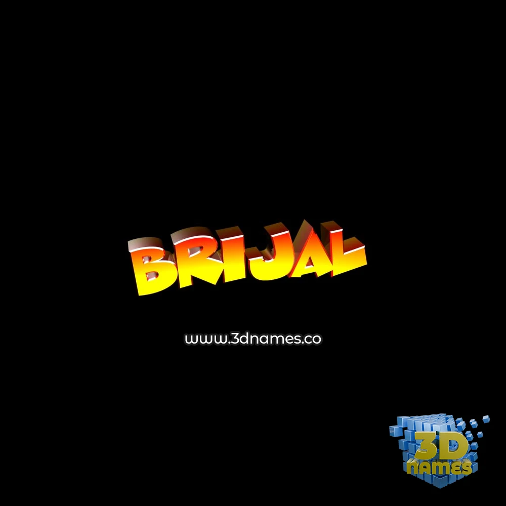 brijal in Black Background style - 3D name wallpaper brijal in Black Background style - 3D name wallpaper