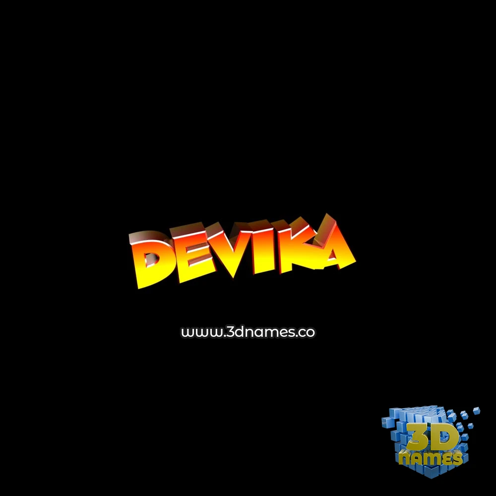 devika in Black Background style - 3D name wallpaper devika in Black Background style - 3D name wallpaper