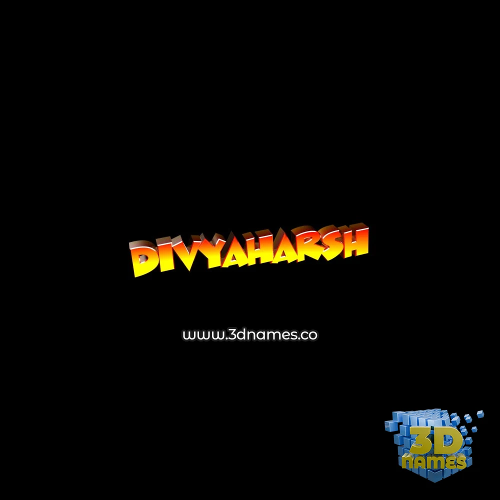 divyaharsh in Black Background style - 3D name wallpaper divyaharsh in Black Background style - 3D name wallpaper
