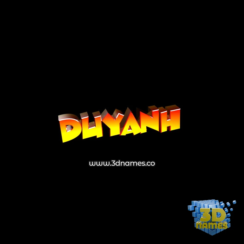 duyanh in Black Background style - 3D name wallpaper duyanh in Black Background style - 3D name wallpaper