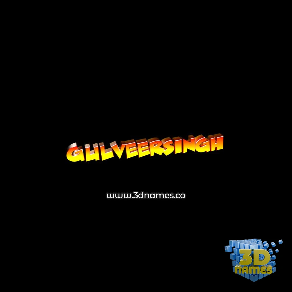 gulveersingh in Black Background style - 3D name wallpaper gulveersingh in Black Background style - 3D name wallpaper