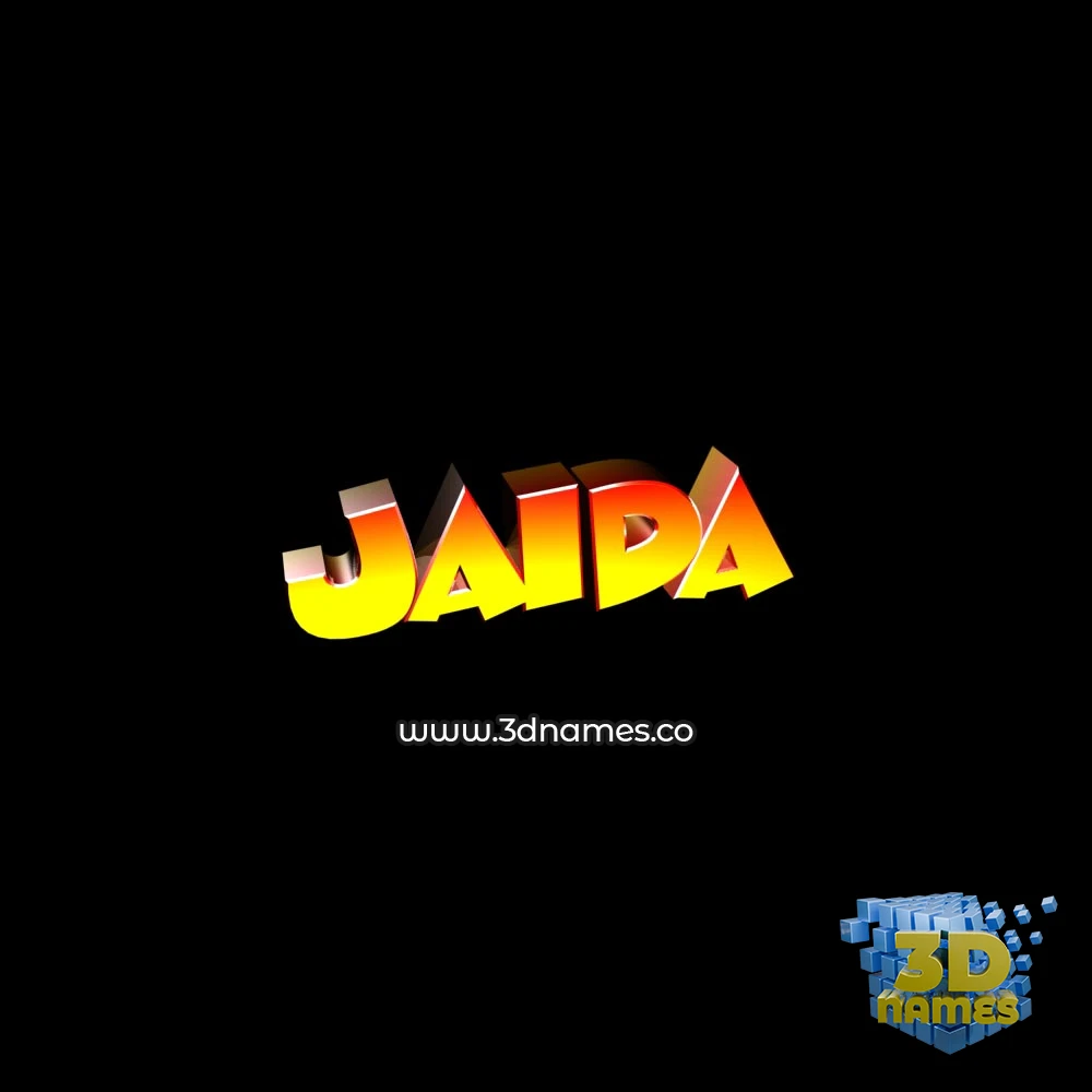 jaida in Black Background style - 3D name wallpaper jaida in Black Background style - 3D name wallpaper