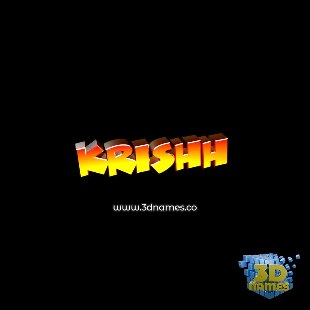 krishh in Black Background style - 3D name wallpaper krishh in Black Background style - 3D name wallpaper