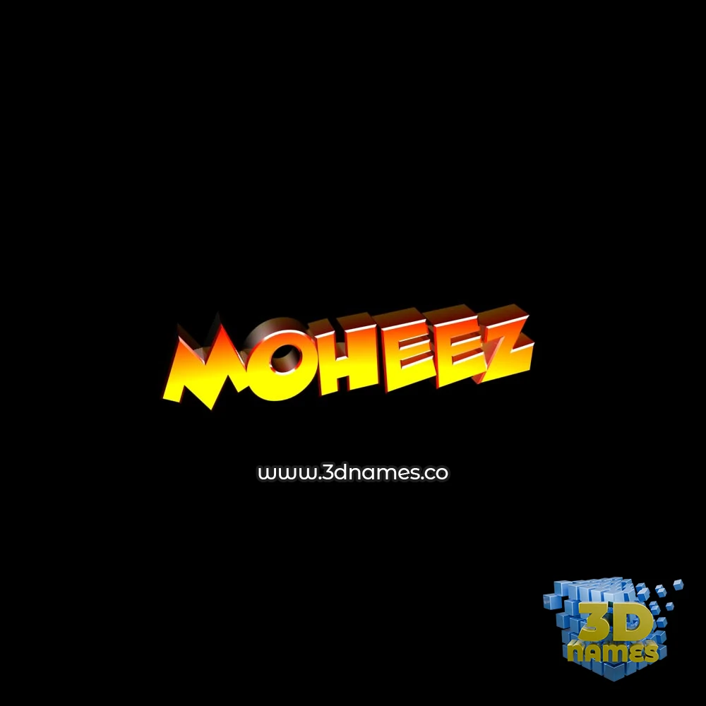 moheez in Black Background style - 3D name wallpaper moheez in Black Background style - 3D name wallpaper