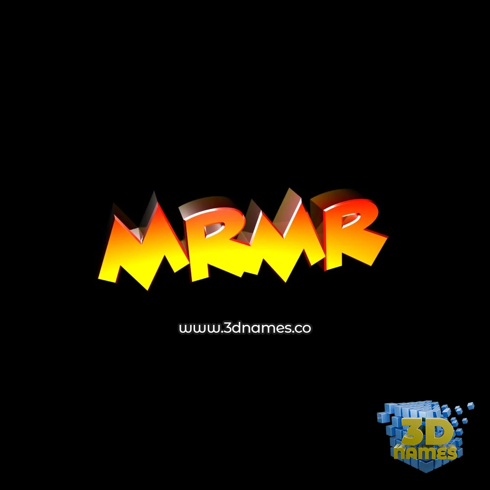 mrmr in Black Background style - 3D name wallpaper mrmr in Black Background style - 3D name wallpaper