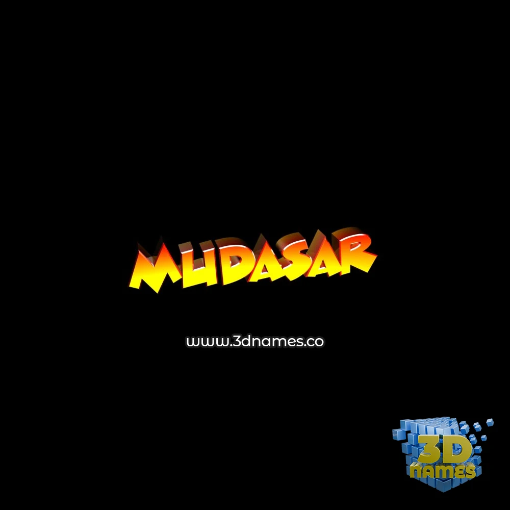 mudasar in Black Background style - 3D name wallpaper mudasar in Black Background style - 3D name wallpaper