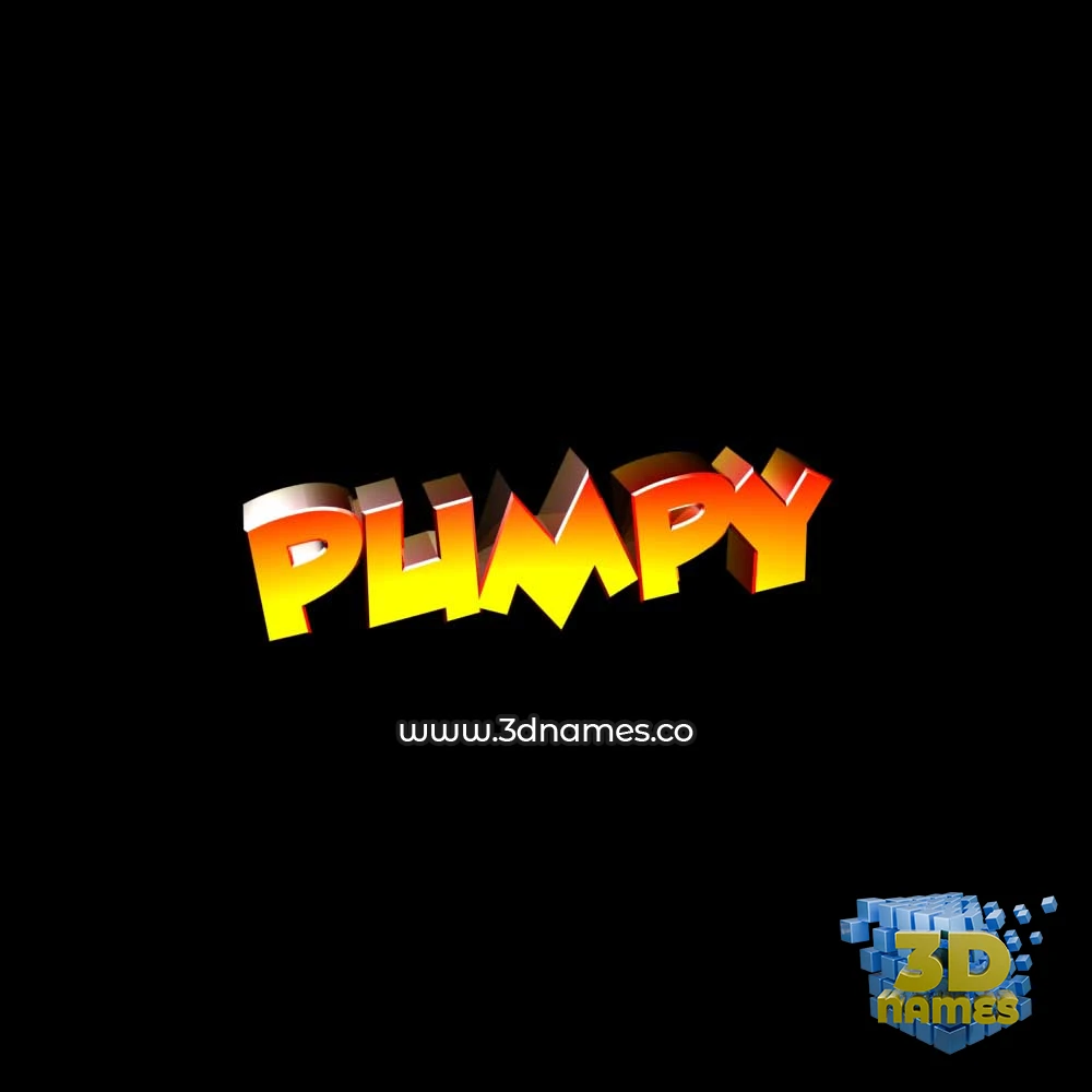 pumpy in Black Background style - 3D name wallpaper pumpy in Black Background style - 3D name wallpaper