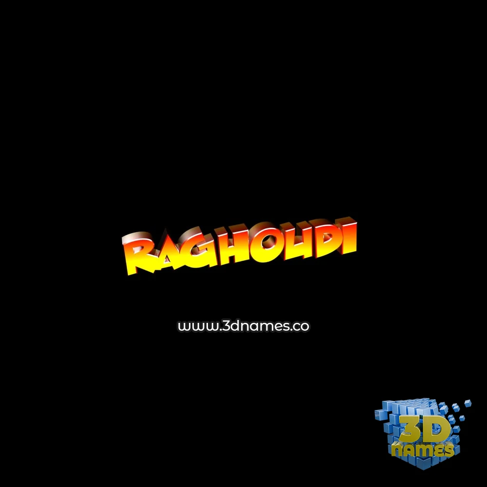 raghoudi in Black Background style - 3D name wallpaper raghoudi in Black Background style - 3D name wallpaper