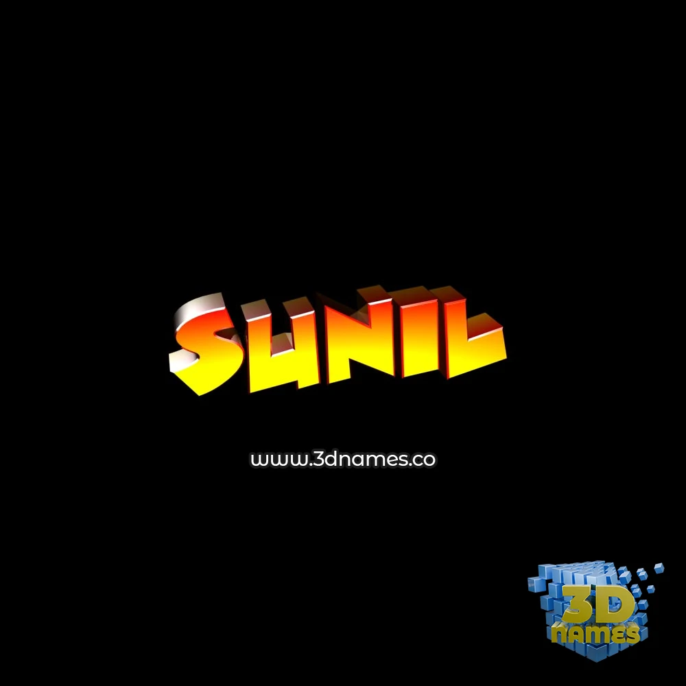 sunil in Black Background style - 3D name wallpaper sunil in Black Background style - 3D name wallpaper