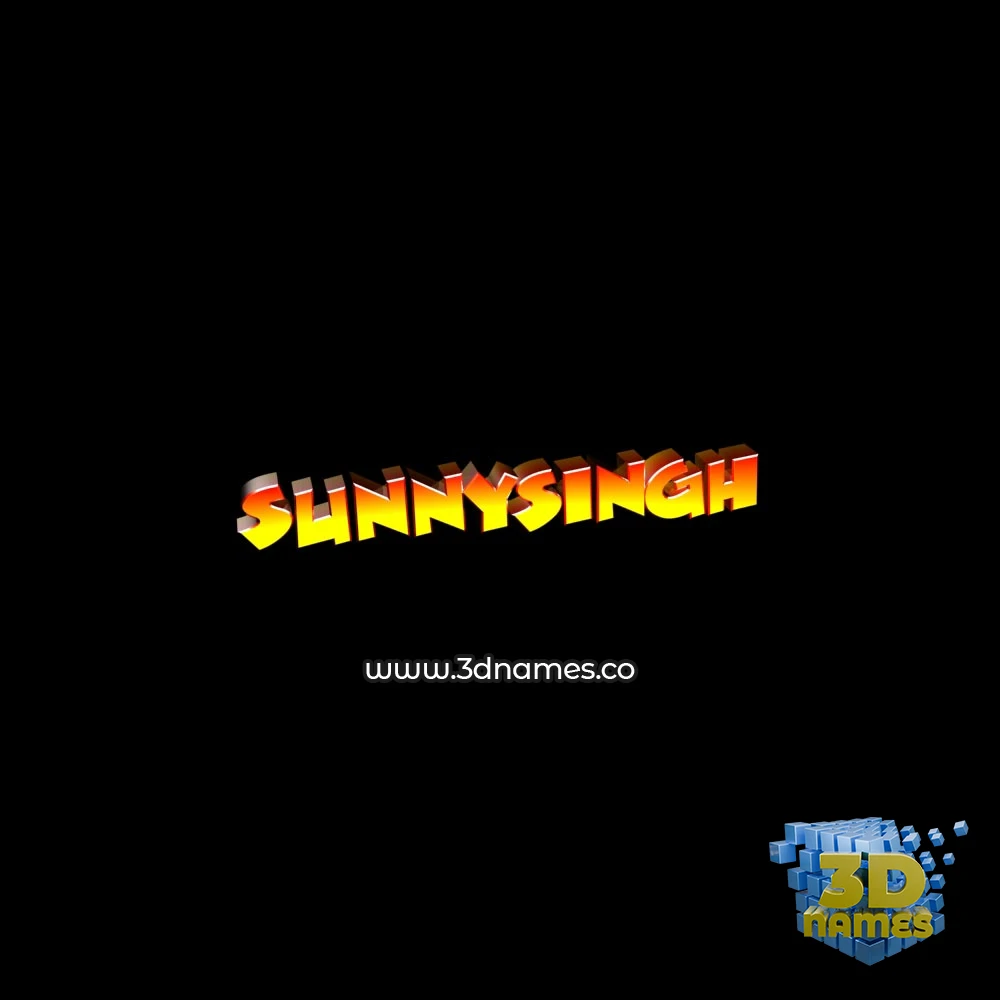 sunnysingh in Black Background style - 3D name wallpaper sunnysingh in Black Background style - 3D name wallpaper