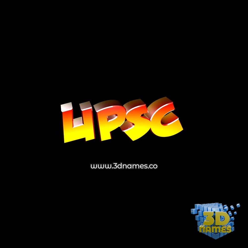 upsc in Black Background style - 3D name wallpaper upsc in Black Background style - 3D name wallpaper