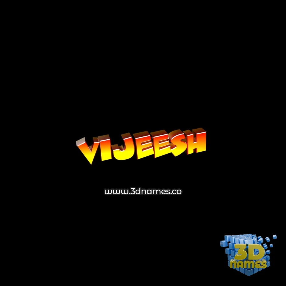 vijeesh in Black Background style - 3D name wallpaper vijeesh in Black Background style - 3D name wallpaper