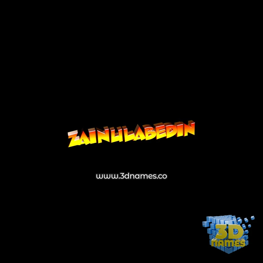 zainulabedin in Black Background style - 3D name wallpaper zainulabedin in Black Background style - 3D name wallpaper