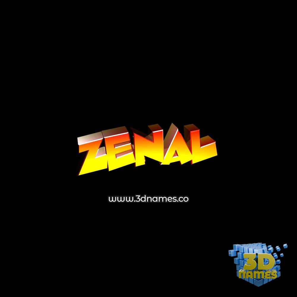 zenal in Black Background style - 3D name wallpaper zenal in Black Background style - 3D name wallpaper