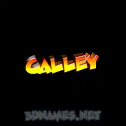 calley in Black Background style - 3D name wallpaper