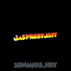 jaspreetjatt in Black Background style - 3D name wallpaper