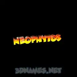 neophytos in Black Background style - 3D name wallpaper