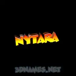 nytara in Black Background style - 3D name wallpaper