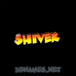shivek in Black Background style - 3D name wallpaper