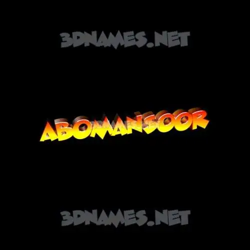 abomansoor in Black Background style - 3D name wallpaper abomansoor in Black Background style - 3D name wallpaper