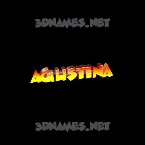agustina in Black Background style - 3D name wallpaper agustina in Black Background style - 3D name wallpaper