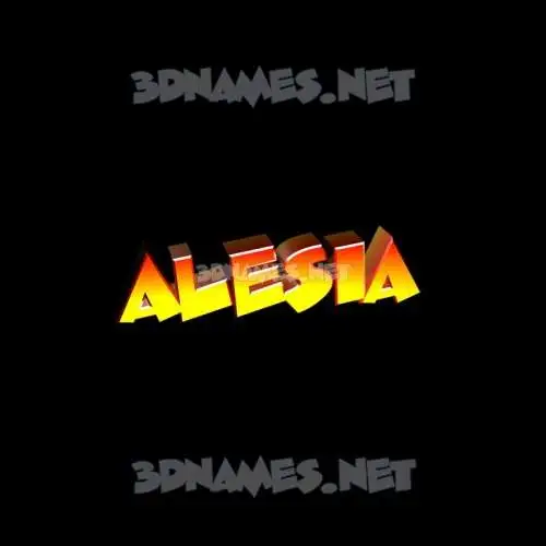 alesia in Black Background style - 3D name wallpaper alesia in Black Background style - 3D name wallpaper