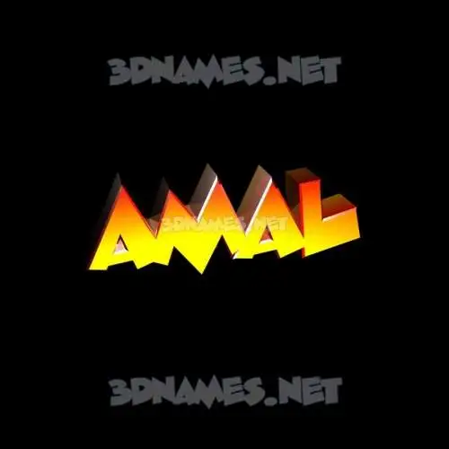 amal in Black Background style - 3D name wallpaper