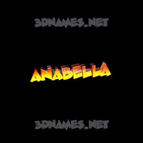 anabella in Black Background style - 3D name wallpaper anabella in Black Background style - 3D name wallpaper