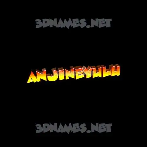 anjineyulu in Black Background style - 3D name wallpaper anjineyulu in Black Background style - 3D name wallpaper