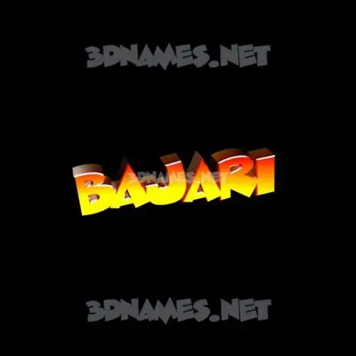 bajari in Black Background style - 3D name wallpaper bajari in Black Background style - 3D name wallpaper