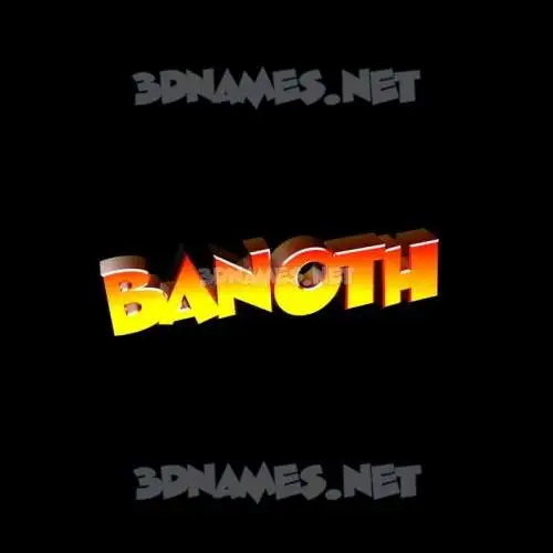 banoth in Black Background style - 3D name wallpaper banoth in Black Background style - 3D name wallpaper