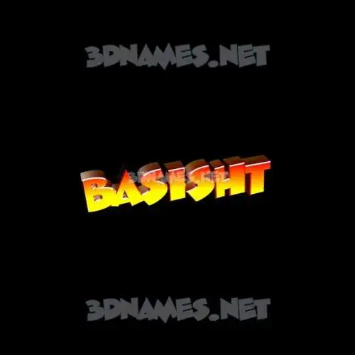 basisht in Black Background style - 3D name wallpaper basisht in Black Background style - 3D name wallpaper