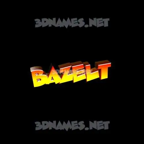 bazelt in Black Background style - 3D name wallpaper bazelt in Black Background style - 3D name wallpaper
