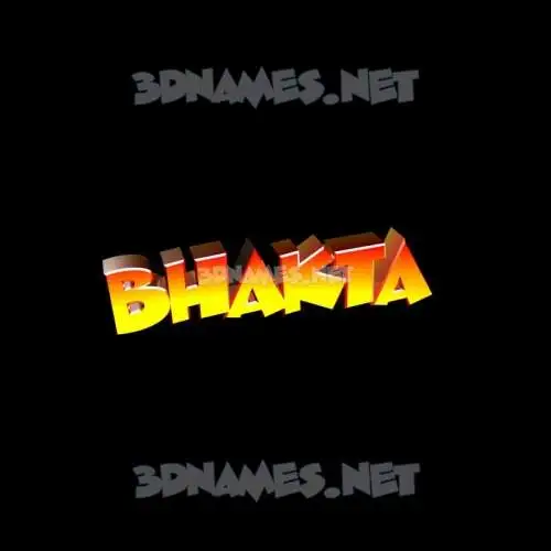 bhakta in Black Background style - 3D name wallpaper bhakta in Black Background style - 3D name wallpaper
