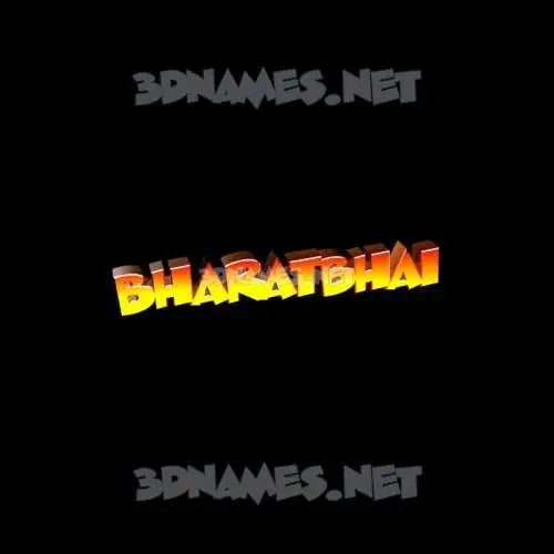 bharatbhai in Black Background style - 3D name wallpaper bharatbhai in Black Background style - 3D name wallpaper